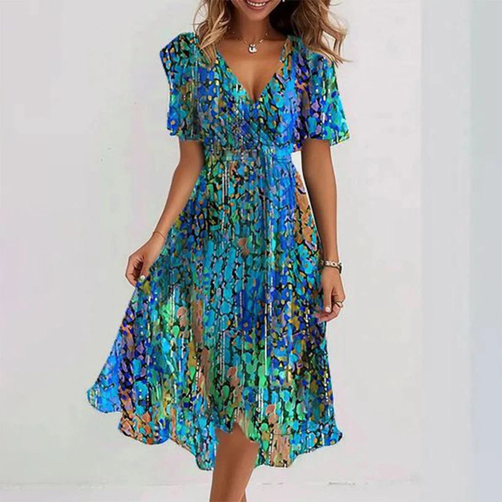 Women's Summer Dress White Lightweight Elegant Plus Size Available 0